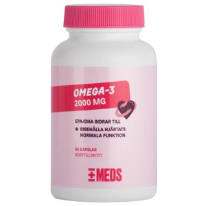 MEDS Omega-3 90 kapslar produkt bild