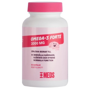 MEDS Omega-3 Forte 90 kapslar produkt bild
