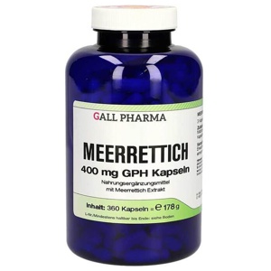 Meerrettich 400 mg GPH Kapseln, 360 St Kapseln Produktbild