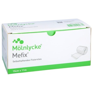 MEFIX Fixiervlies 15 cmx11 m 1 St Pflaster Produktbild