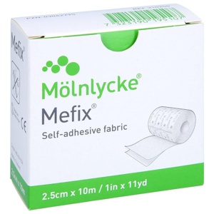MEFIX Fixiervlies 2,5 cmx10 m Produktbild