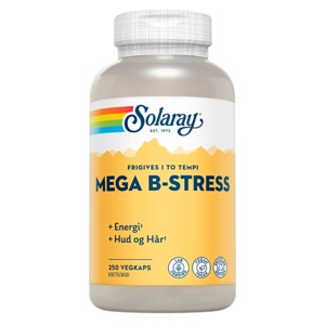 Solaray Mega B-Stress 250 stk produktbillede