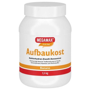 MEGAMAX Aufbaukost Banane Pulver 1.5 kg Pulver Produktbild