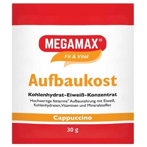 Megamax Aufbaukost Cappuccino Pulver Produktbild