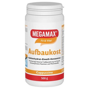 Megamax Aufbaukost Cappuccino Pulver Produktbild
