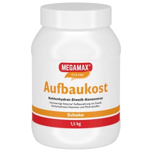 MEGAMAX Aufbaukost Schoko Pulver 1.5 kg Pulver Produktbild