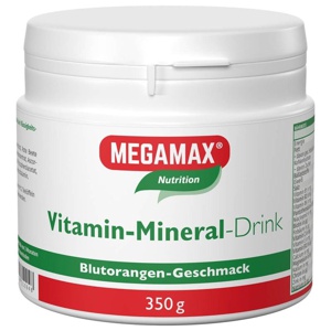 MEGAMAX Vita Mineral Drink Blutorange Pulver 350 g Pulver Produktbild