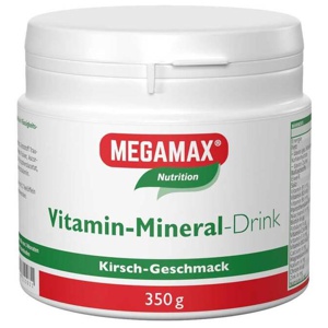 MEGAMAX Vita Mineral Drink Kirsche Pulver 350 g Pulver Produktbild