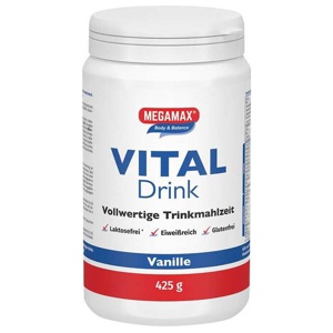 MEGAMAX VITAL-Drink Vanille 425 g Pulver Produktbild