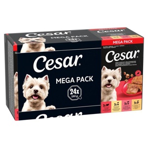 Megapack Cesar Schale 24 x 150 g Produktbild