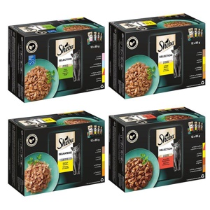 Megapack Sheba Varietäten Frischebeutel 24 x 85 g Produktbild