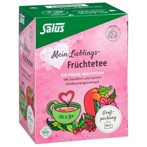 MEIN LIEBLINGS-Früchte-Tee Bio Salus Filterbeutel Produktbild