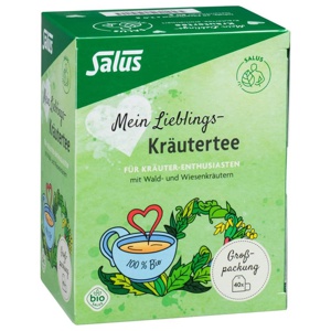 MEIN LIEBLINGS-Kräuter-Tee Bio Salus Filterbeutel Produktbild