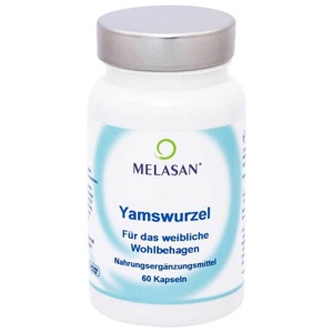 Melasan Yamswurzel Kapseln, 60 St Kapseln Produktbild