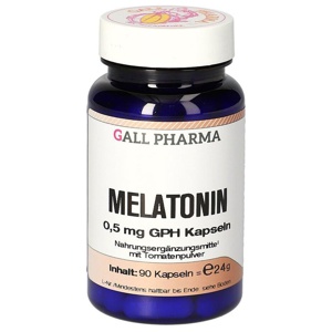 Melatonin 0,5 mg Gph Kap 90 Stück Produktbild