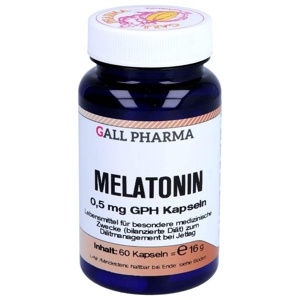 MELATONIN 0,5 mg GPH Kapseln Produktbild