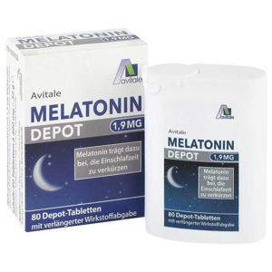 MELATONIN 1,9 mg Depot Tabletten Produktbild