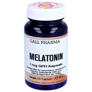 Melatonin 1 mg GPH Kapseln, 60 St Kapseln Produktbild