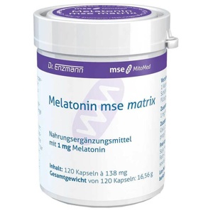 Melatonin Mse matrix Kapseln, 120 St Kapseln Produktbild