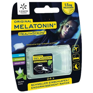 MELATONIN STRIPS Zungenstreifen Produktbild