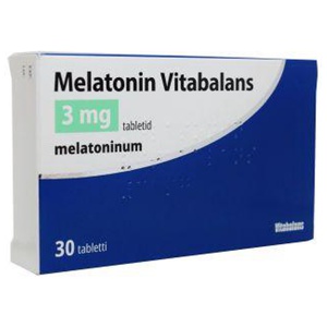 Melatonin vitabalans tbl 3mg n30 toote pilt