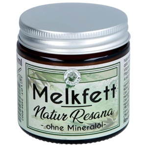 MELKFETT NATUR Resana ohne Mineralöl Salbe Produktbild