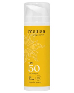 Mellisa Solcreme SPF 50 - 150 ml. produktbillede