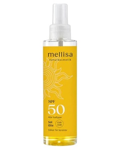 Mellisa Sololie SPF 50 - 150 ml. produktbillede