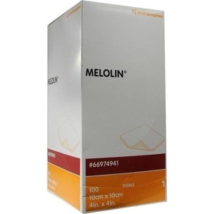 MELOLIN 10x10 cm Wundauflagen steril Produktbild