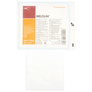 Melolin sterile kompresser 10cm x 10cm produktbilde