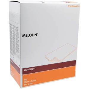 Melolin Steril Kompress 10 x 20 cm 100 stk produktbilde