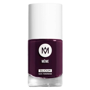 Meme Nagellack mit Silicium aubergine 08, 10 ml n.v. Produktbild