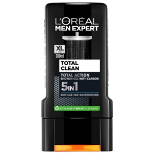 Men Expert Pure Carbon Total Clean Shower Gel 300 ml produkt bild