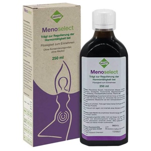 Menoselect Flüssigkeit zum Einnehmen, 250 ml Flüssigkeit zum Einnehmen Produktbild