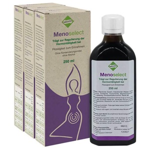 Menoselect Flüssigkeit zum Einnehmen, 750 ml Flüssigkeit zum Einnehmen Produktbild