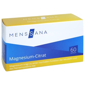 MensSana MAGNESIUMCITRAT 60 St Kapseln Produktbild