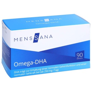 MensSana OMEGA DHA 90 St Kapseln Produktbild