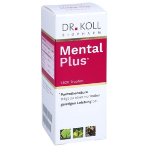 MENTAL Plus Dr.Koll Gemmo Kompl.Pantothensäure Tr Produktbild