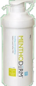 Menthoderm 1% Menthol in Aqueous Cream Pump 500g product image
