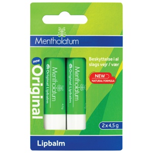 Mentholatum Original Lip Balm Duo 2x4,5 g produktbilde