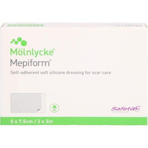 Mepiform 5x7,5 cm Verband, 5 St Verband Produktbild