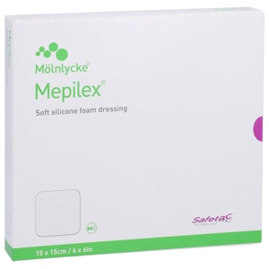Mepilex 15x15 cm Schaumverband 5 Stück Produktbild