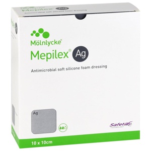 Mepilex Ag Schaumverband 10x10 cm steril Produktbild
