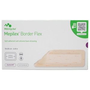 Mepilex Border Flex 10 x 20 cm 10 stk produktbillede