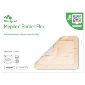 Mepilex Border Flex bandasje 15x20cm 5 stk produktbilde