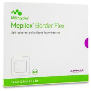 Mepilex border flex h.plaaster 12,5x12,5cm ster n5 toote pilt