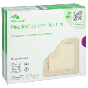 Mepilex Border Flex Lite Schaumverband 10x10 Cm Produktbild
