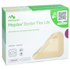 MEPILEX Border Flex Lite Schaumverband 4x5 cm Produktbild