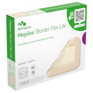 MEPILEX Border Flex Lite Schaumverband 4x5 cm Produktbild