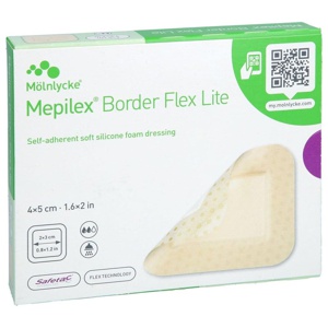 MEPILEX Border Flex Lite Schaumverband 4x5 cm Produktbild
